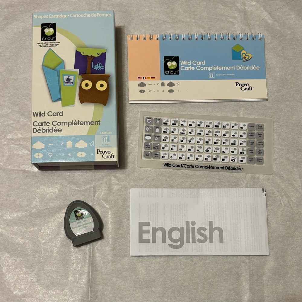 Cricut Wild Card Cartridge Set